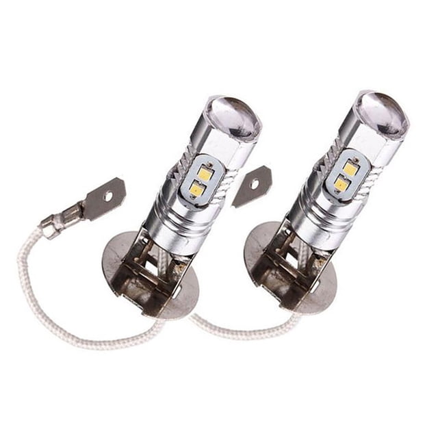 2pcs de -2323-10SMD de Luces LED Bombillas de Señales Equipo de Seguridad de Larga Vida Alta de Luz Blanco Sunnimix T10 Coche Bombillas