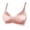Pink, variant on Satin Plunge Bras for Women Curve Pop Soft Seamless Wireless Bra Lightweight Full Coverage Bralettes Beige XL