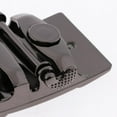 thumbnail image 3 of Men's Automatic Slide Buckle Ratchet Belt Buckle for Belt Strap Gray, 3 of 8