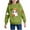 Green#2, variant on cocolona Girls Halloween Sweatshirts Crewneck Long Sleeve Cute Graphic Shirts Fall Winter Casual Pullover Tops 2-6 Years