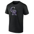 thumbnail image 2 of Men's Black Colorado Rockies Father's Day #1 Dad T-Shirt, 2 of 3