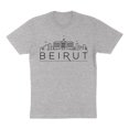 thumbnail image 1 of Skyline Beirut Lebanon Shirt Unisex Large Grey, 1 of 5