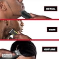 thumbnail image 4 of Wahl Edge Pro Corded Trimmer, Ultra-Close T-Blade, Bump-Free Men's Hair Cutting Kit,  9686-300, 4 of 9