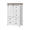 White, variant on Barn Door Wardrobe Storage Cabinet with 5 Drawers, Space-Saving Bedroom Armoire