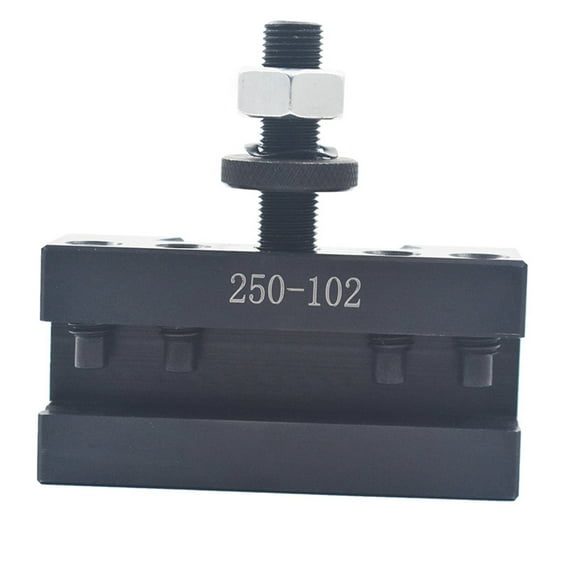 munirater Turning Tool Holder AXA 250-102 Quick Change Turning and Facing Lathe Tool Post Holder