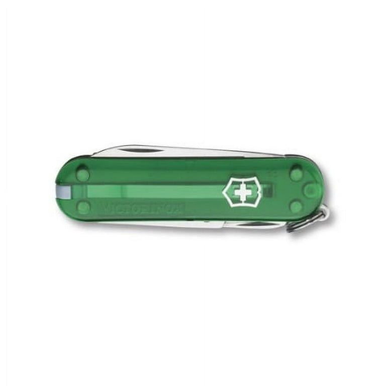 Swiss Army Victorinox Classic SD Pocket Knife - Translucent Emerald 