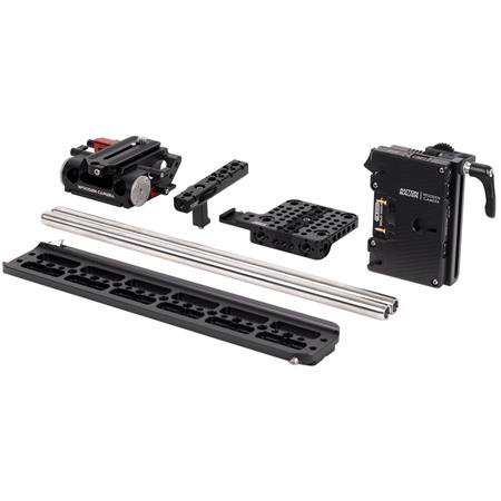 UPC: 0606184860197 | Unified Accessory Kit with Battery Slide Pro Gold Mount for Canon C70 Camera