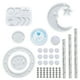 thumbnail image 1 of Matsuzay Molde de resina Windchime, herramientas de epoxi de silicona, Kit de molde reutilizable de fundición para decoración, artesanía para Artesanía Tipo 6 Matsuzay HA010212-06, 1 of 6