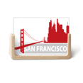 thumbnail image 1 of San Francisco America Country City Outline Photo Wooden Photo Frame Tabletop Display, 1 of 3