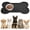 Black, variant on Dog Food Mat Anti-Slip Silicone Dog Bowl Mat Thicker Pet Placemat Waterproof Cat Feeder Pad with Raised Edge Puppy Kitten Feeding Mats Suitable Small Medium-Sized,Beige 10" x 20"