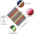 thumbnail image 5 of 2X Napperons de Table Mexicains, Napperons Assortis Mexicains Fête Mariage Mexicain, Chemin de Table Couverture à Franges 12 x 16 Pouces, 5 of 5