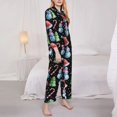 thumbnail image 3 of Naloa Disco Mirror Ball Snowman Pajamas for Women Set, Womens Pajama Sets, Lounge Sets for Women, 2pjs for Women-Medium, 3 of 7