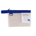 thumbnail image 1 of Blue Clear Zipper Handbag Thickened Pvc Portable File Pouch For B5 Papers School Supplies, 1 of 7