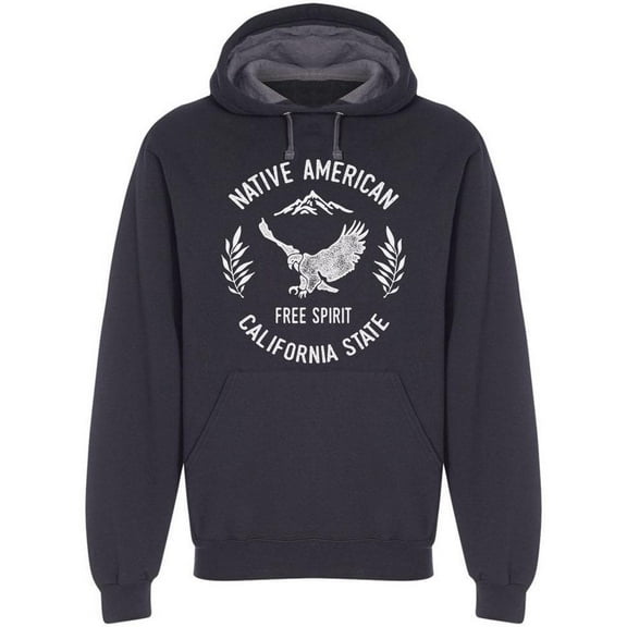 California Native Americans Hoodie Men -Image by Shutterstock, Male Small