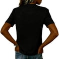 thumbnail image 5 of Youpwaven Women's Vintage 1966 Limited Edition T-Shirt, Patriotic American Flag Graphic Top, Independence Day Round Neck Short Sleeve Tee, 5 of 5