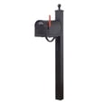 thumbnail image 3 of Floral Curbside Mailbox and Springfield Direct Burial Mailbox Post Smooth Square, 3 of 3