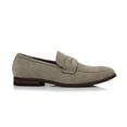 thumbnail image 2 of Ferro Aldo Dylan MFA19671 Classic Moc-Toe Penny Loafers for Men, in Beige Suede, Men's Size 12, 2 of 11