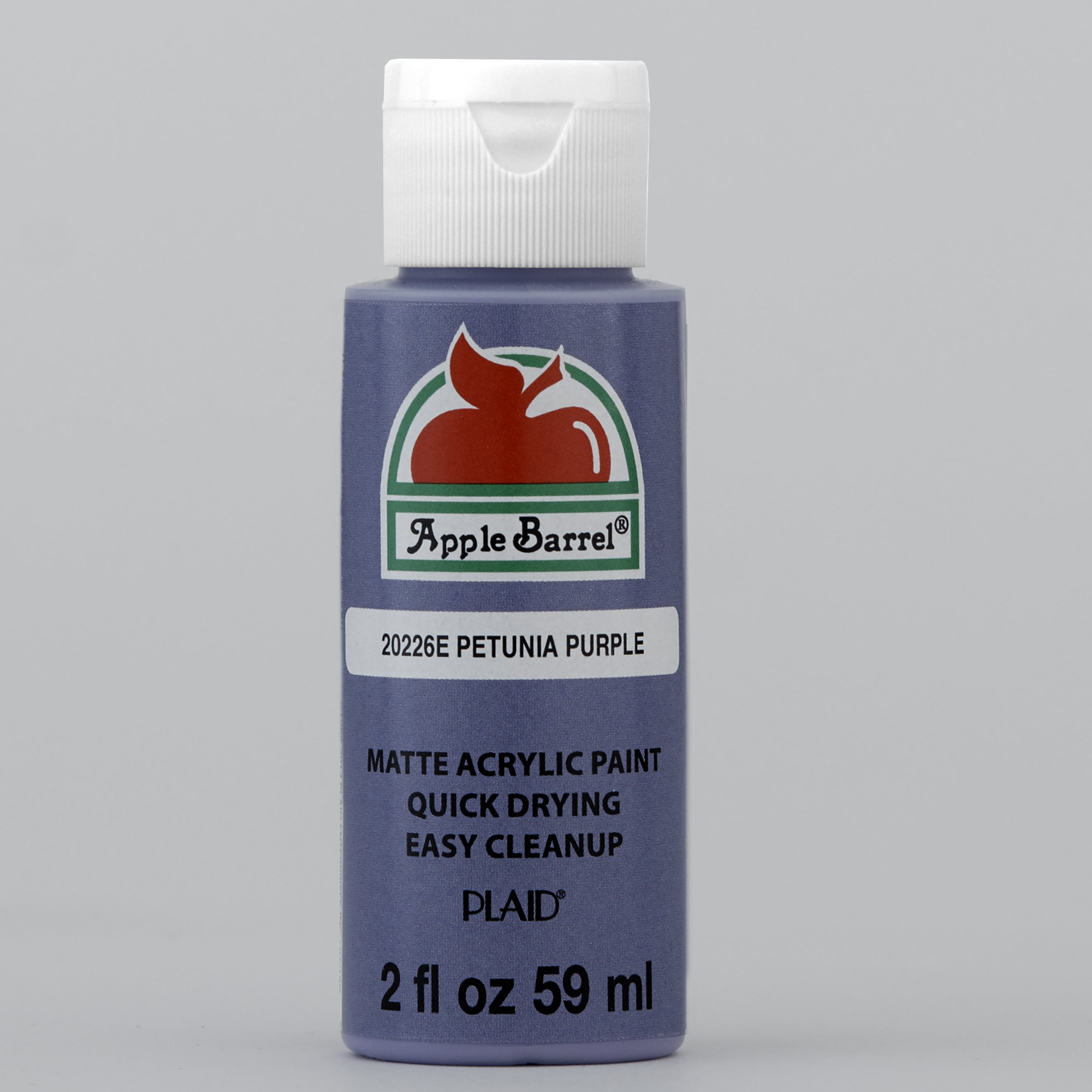 Apple Barrel 20226ex Acrylic Craft Paint Matte Finish Petunia Purple 2 Fl Oz Walmart Com Walmart Com