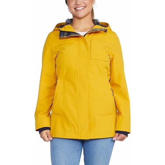 Pendleton Women's Rain Jacket (X-Large, Yellow/Goldenrod/Gold)