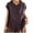 Linen Tops-A0144Purple, variant on LEKWK Womens Sleeveless Linen Tops Ruffle Mock Neck Button Down Tank Tops Loose Fit Casual Work Tops Solid Vest Summer Business Office Wear
