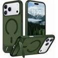 thumbnail image 1 of Funda Delgada Mate con Soporte Oculto para iPhone 17 Pro Max 6.9", Negro, 1 of 7