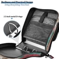 thumbnail image 5 of Water-Resistant 3-Ring Binder Organizer with Multiple Pockets Zipper Binder Bag for Office Dogs and Doghouses, 5 of 8