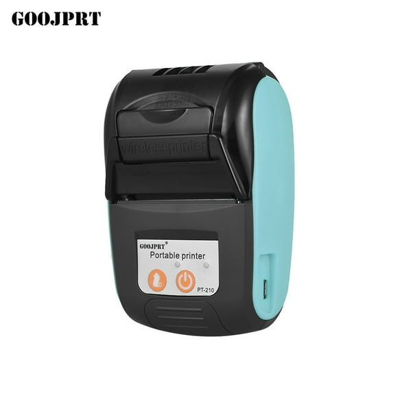 GOOJPRT PT-210 Portable Thermal Printer Handheld 58mm Receipt Printer for Retail Stores Restaurants Factories Logistics