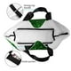 thumbnail image 4 of Balery Green Sparkling Bolsa Tote Estilo Estético con Cremalleras, Bolsa de Hombro, Bolsa de Compras Grande y Plegable, 4 of 8