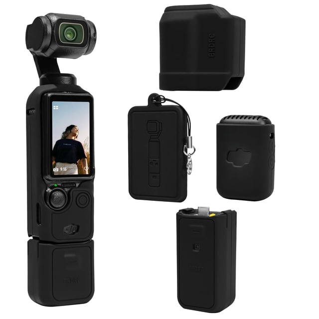 Funda TYUANDOUER Pocket 3 de silicona blanda para DJI Osmo Pocket 3