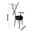 thumbnail image 3 of Reindeer Tea Light Candle Holders, Iron Christmas Decoration for Party Dining Table Centerpeice Decorative, 3.7"x2"x5.7", 3 of 7