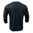thumbnail image 5 of sususu Men's Long Sleeve Shirt, Raglan Sleeve Tee with Pocket, Winter Casual Top with Stripe, 5 of 7