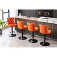 thumbnail image 6 of Orange Color, Comfortable Tufted, 25 - 33 Inch Height Range - Fit for Home Dining Room, 6 of 6