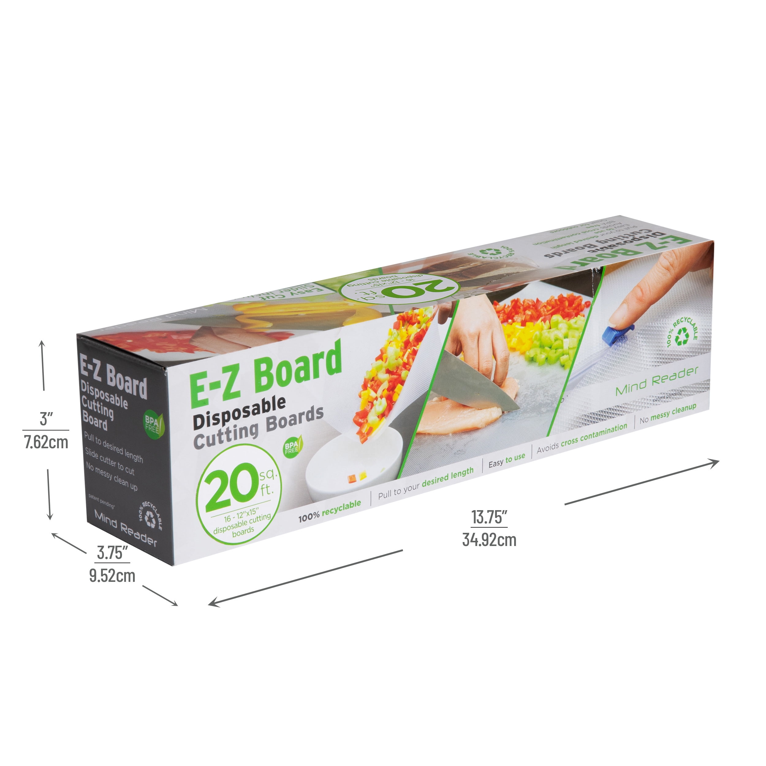 E-Z Board Disposable Cutting Boards, 50 Square Feet