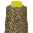 thumbnail image 3 of IBA Indianbeautifulart Metallic Thread For CraftsTwistedCordFor MacrameTwistedRope For Handmade Art DIY Projects Wall Art Decorations Pack of 1 |Olive Gold, 3 of 5