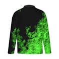 thumbnail image 3 of Qiopertar Liquidation under $5 Mode Hommes Col Rond Manches Longues Imprimé Sans Localisation T-Shirt Décontracté à Fermeture Éclair Blouse Hauts en Liquidation Offres d'Accès Anticipé, 3 of 4