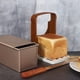 thumbnail image 4 of Toystoory Rebanadora de pan ajustable, utensilios de cocina profesionales, para rebanar rápidamente pan en rodajas Cocina y Comedor, 4 of 6