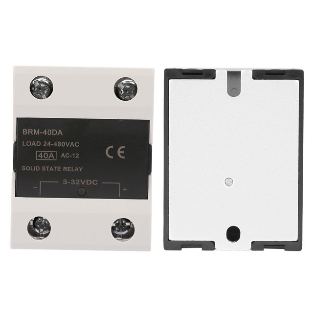 Relé De Estado Sólido De Carga BRM-40DA 24-480 VCA, Tamaño Compacto, EMI Reducida, Corriente De 40 A, Entrada De 3-32 V , Para Procesos De Automatización Industrial