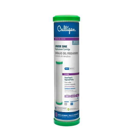

Culligan D-40A Carbon Block Replacement Cartridge – Premium Water Filter for Under Sink