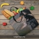 thumbnail image 5 of Easygdp Black Dragon Cliff Dawn Bolsa Tote para Mujer, Bolso de Hombro para Trabajo, Playa, Viajes, Compras y Supermercado, 5 of 7