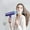 Purple, variant on Usbinx Life Hair Dryer High-Power Home Blowing Comb Hot Wind Styling 800W Low Radiation Ionic 3 Adjustable Gears Portable Travel 7.88*7.88in
