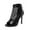 Black, variant on Fesfesfes Sandals For Women Dressy Summer Heel Women's Summer Cool Boots Peep-Toe Fine Heel High Heel Mesh Gauze Breathable Shoes 4.5(35)