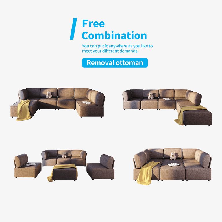 Hogan 5 piece clearance sectional