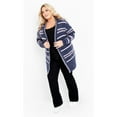 thumbnail image 2 of Avenue Women's Plus Size Skye Stripe Cardigan, 2 of 2