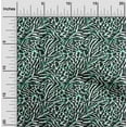 thumbnail image 1 of oneOone Cotton Jersey Dark Green Fabric Animal Skin Sewing Material Print Fabric By The Yard 58 Inch Wide-BXY, 1 of 1