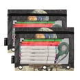 thumbnail image 5 of FORMRS 2 Pack Pencil Pouch for 3 Ring Binder with Clear Window Zipper Case, Sitting on The Moon, 5 of 6