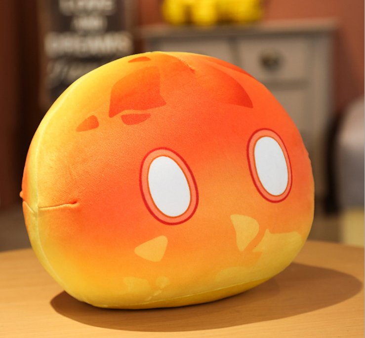Genshin Impact Plush : Made A Fire Slime Plushie From Genshin Impact Ft