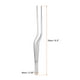 thumbnail image 2 of Compensada Pinza Tenaza 6.3" Inoxidable Acero Cocina Cocina Precisión Derrada Puntas Pinzas para Jardinería Decoración Placas, 2 of 5