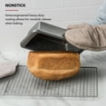 thumbnail image 4 of KitchenAid Nonstick Aluminized Steel Nonstick 9x5-inch Bread Loaf Pan, Contour Silver, 4 of 8