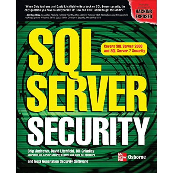 Pre-Owned SQL Server Security (Paperback) 0072225157 9780072225150