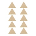 thumbnail image 2 of STARTIST 10pcs Embellishment Slices Natural Wood Shape Triangle For Wedding Decoration Party Scrapbooking Crafts Diy 100mm, 2 of 9